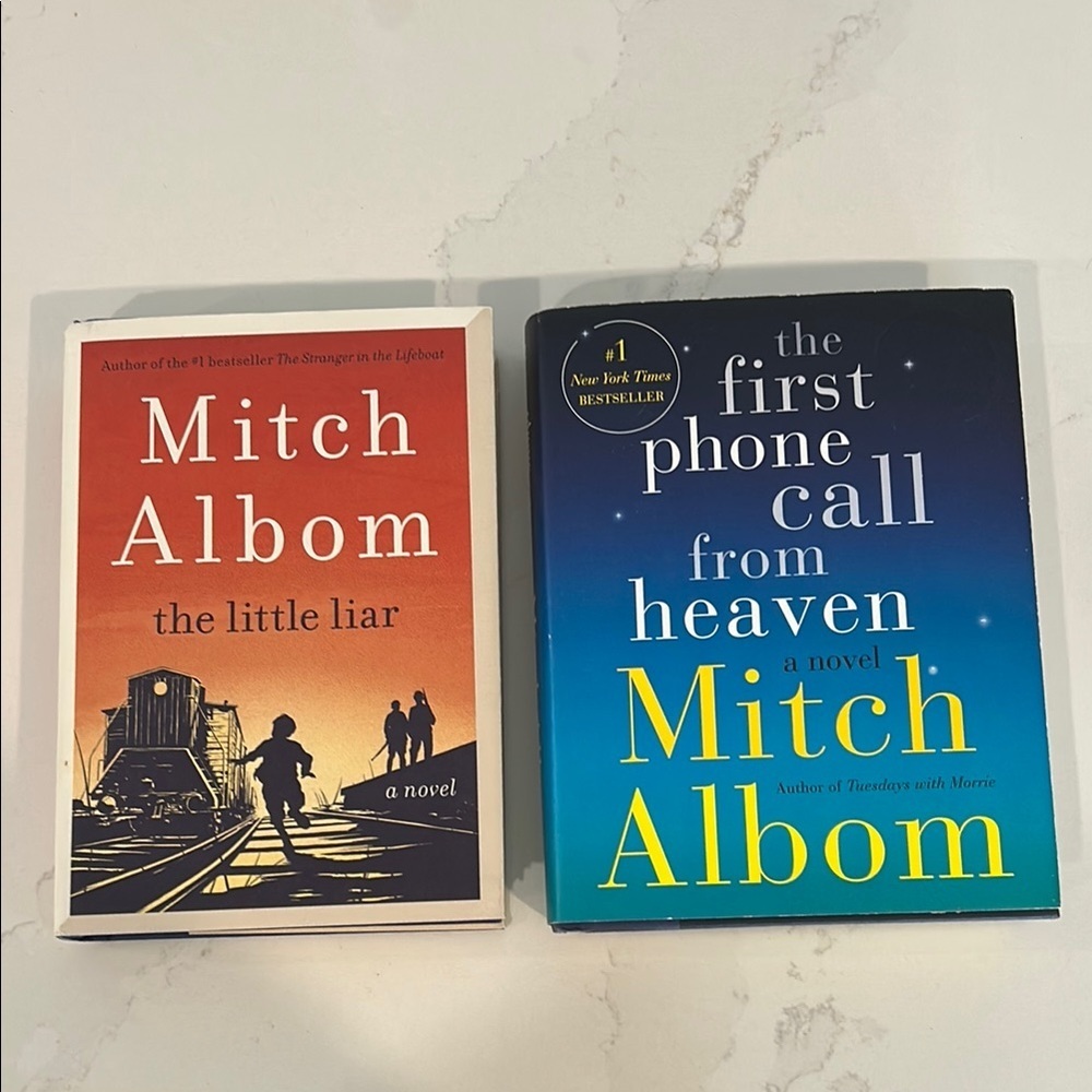 Mitch Albom Book Set - The Little Liar & The First Phone Call from Heaven